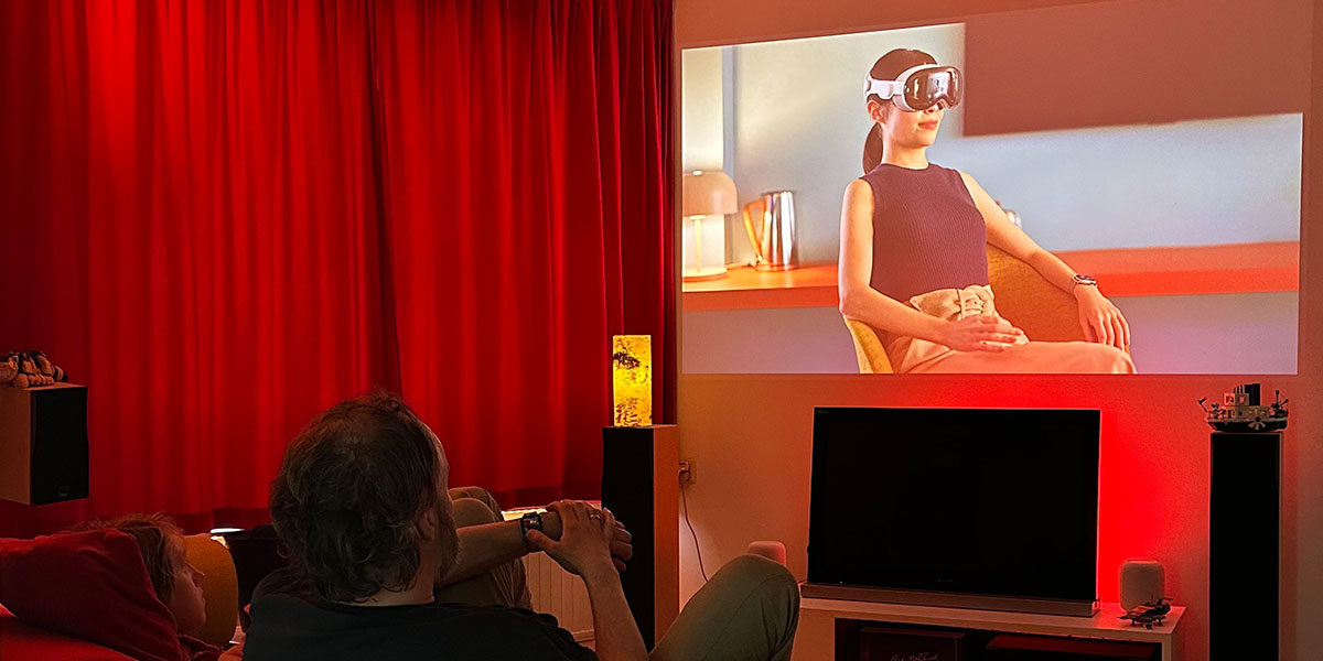 apple-vision-pro-kijken-op-beamer apple vision pro, reclame