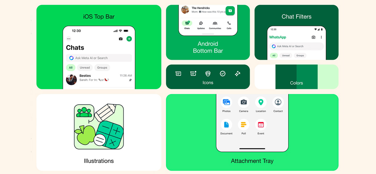 whatsapp-nieuwe-interface-met-meer-groen whatsapp krijgt nieuwe interface