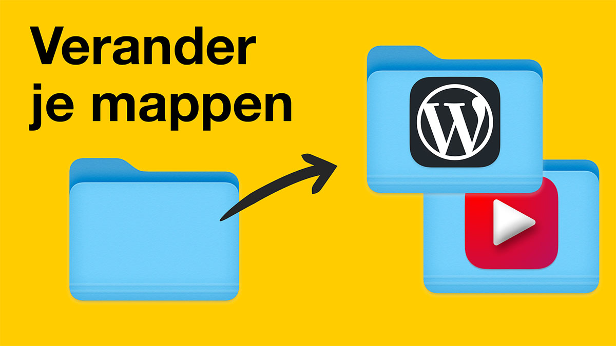 verander-je-mappen Icoontjes aanpassen op de Mac
