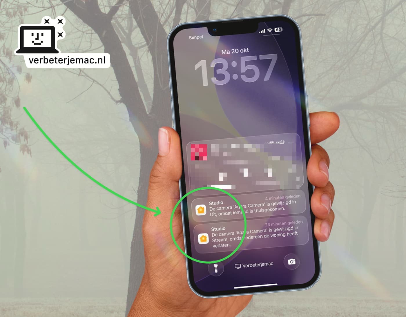 woning-notificatie-camera+w Woning-app notificatie