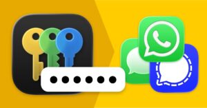 Wachtwoord delen met WhatsApp