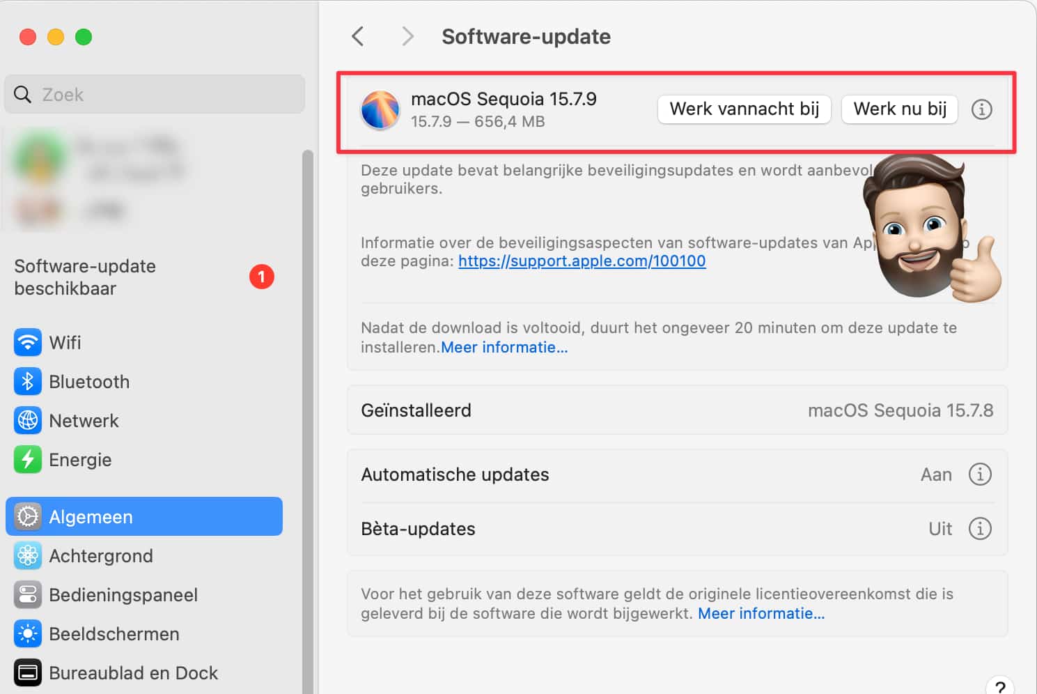 Sequoia-bijwerken macOS Sequoia updaten