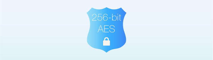 256-bit AES beveiliging