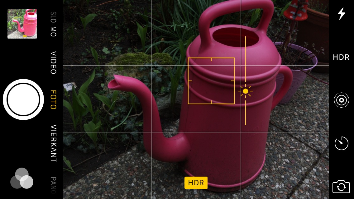 fototips iPhone - onderbelichting