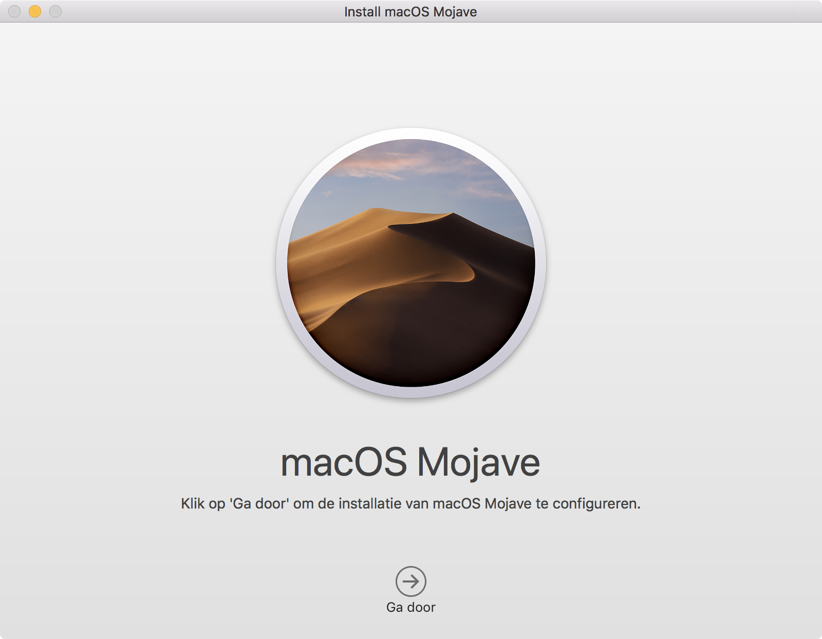macOS Mojave installeren
