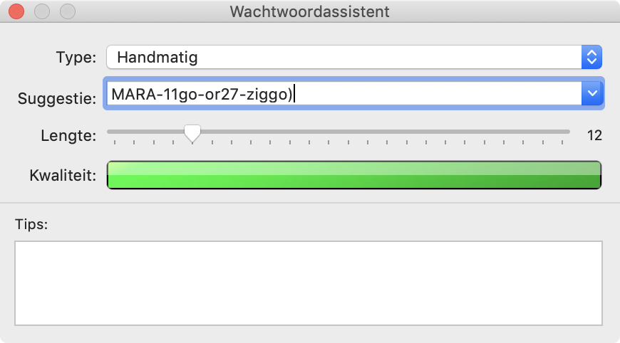 Mac wachtwoord veranderen