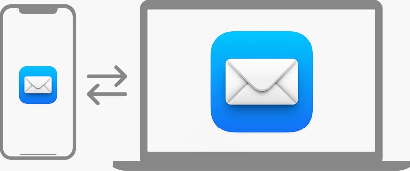 Mail iPhone en Mac loopt niet gelijk