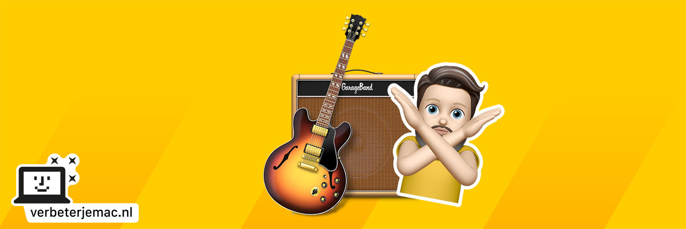 GarageBand wissen van je Mac