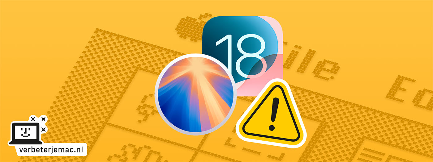 Je Mac en iPhone nog niet updaten