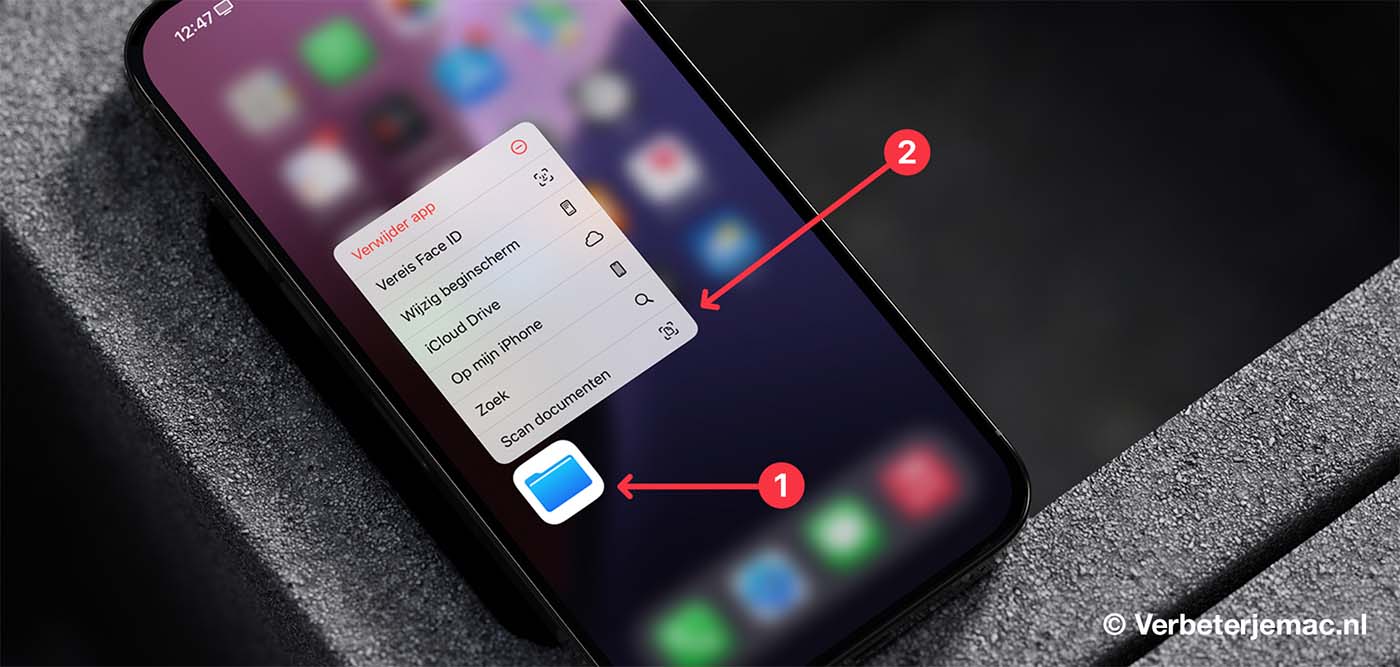 Bonnetje scannen met iPhone