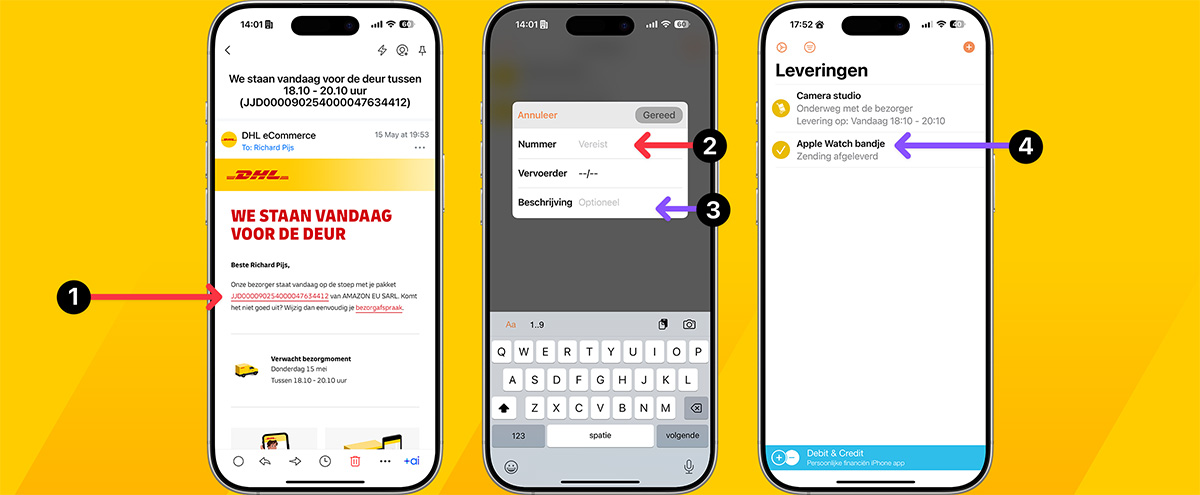 Pakket volgen op iPhone én Mac met Parcel