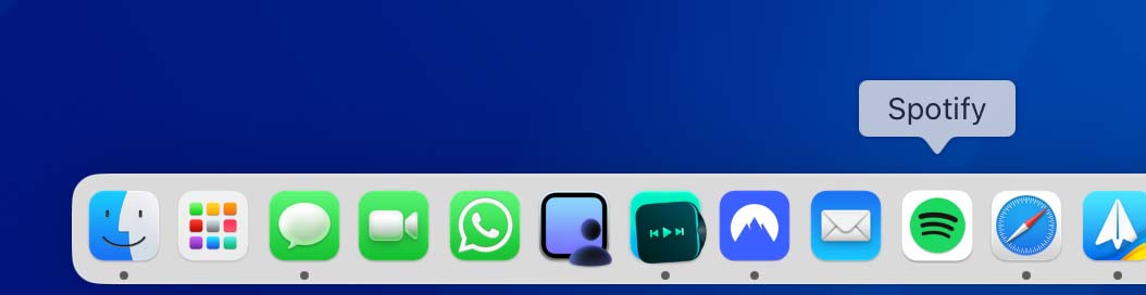 Spotify als webapp in je Dock op je Mac