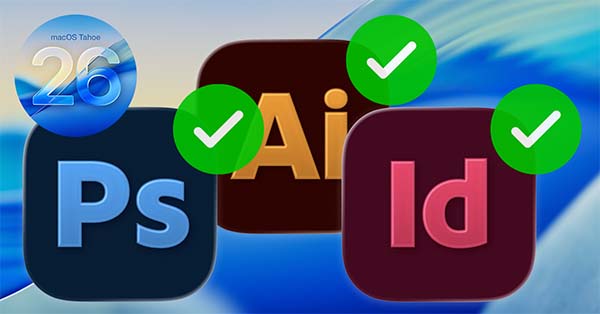 Adobe is compatible met macOS Tahoe