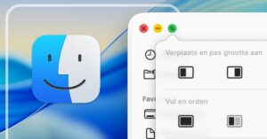 Appvensters verplaatsen, uitlijnen en samenvoegen