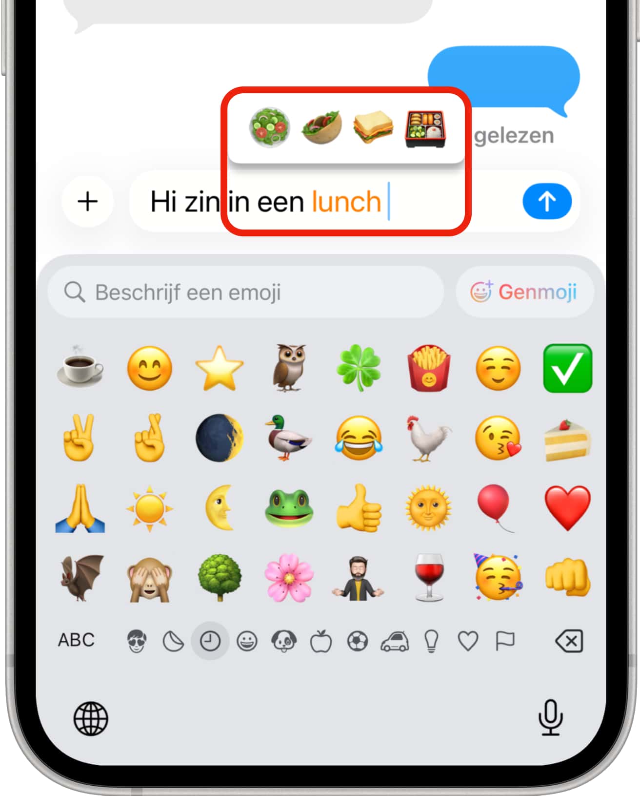 Emoji toevoegen op iPhone
