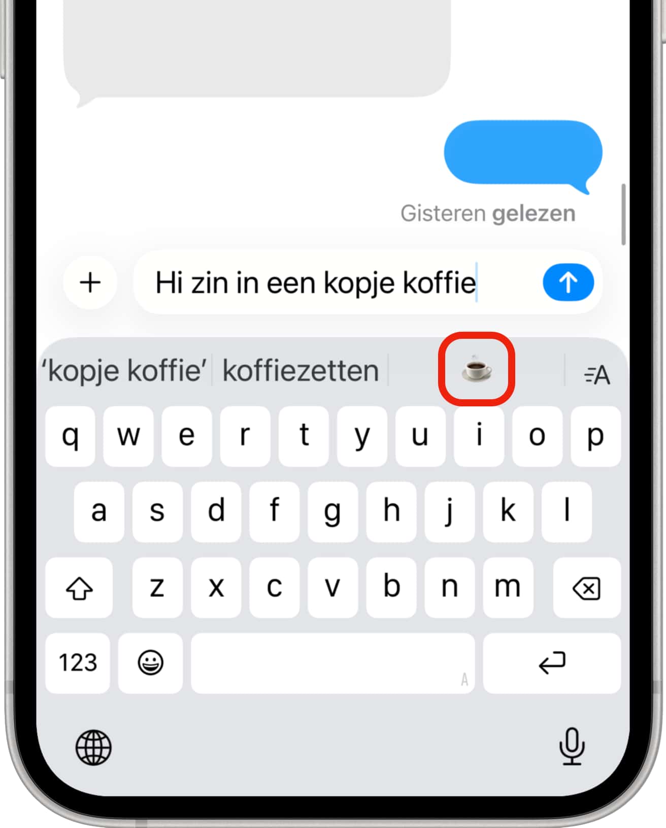 Emoji toevoegen op iPhone